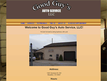 Tablet Screenshot of goodguysautoservice.com